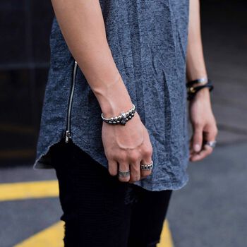 Áo ZOMBIE® Zipper Tanktop In Gray