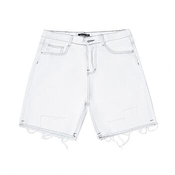 Quần ZOMBIE® HD Ripped Short In White