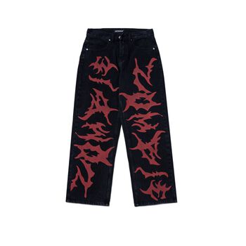 Quần 1 ZOMBIE® Printed Jeans Black