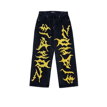 Quần ZOMBIE® Printed Jeans Black