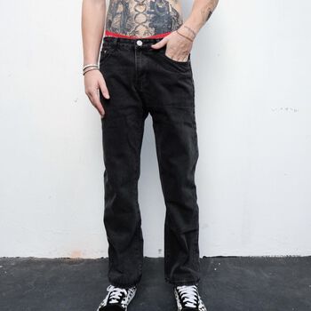 Quần ZOMBIE® 1 Straight Fit Jeans Black 8233