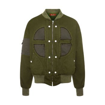 Áo Bomber Nostagia Olive Jacket