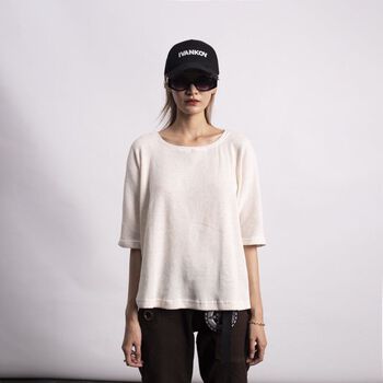 áo thun Ivankov trắng / đen