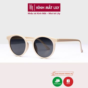 Kính mát nữ mắt tròn thời trang nhiều màu sắc lựa chọn Lilyeyewear 1332 Kính mát nữ mắt tròn thời trang nhiều màu sắc lựa chọn Lilyeyewear 1332