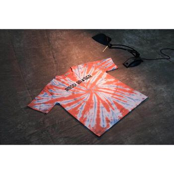 Áo thun phản quang Blood Brother T-Shirt Tie Dye Tornado Orange