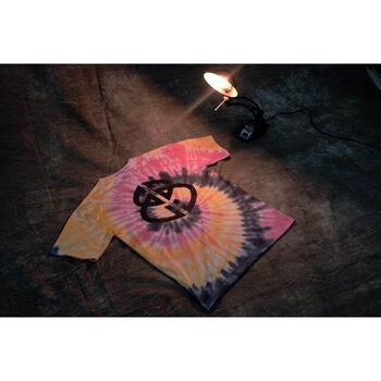 Áo thun xoáy Blood Brother T-Shirt Tie Dye Tornado Pink