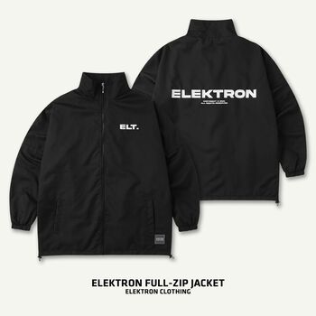 [Mã 155FASHIONSALE giảm 100% đơn 150K] Áo Khoác Dù Trượt Nước Cao Cấp - Elektron Logo Jacket