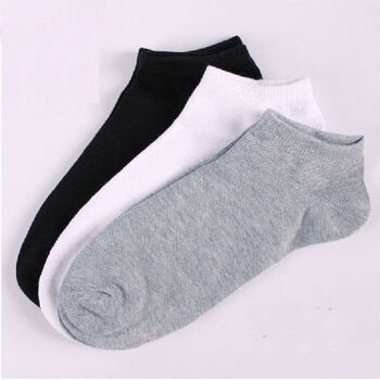 [Mã 155FASHIONSALE giảm 100% đơn 150K] Vớ Trơn Cổ Ngắn, Tất Cổ Ngắn Nam/ Nữ vải cotton