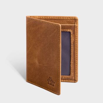 Ví namecard da Lata LVN74BN màu bò nhạt