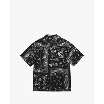 MLB - Áo sơ mi ngắn tay hiện đại Paisley