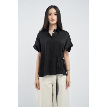 Áo kiểu tay liền thắt dây.REGULAR - 10S21SHSW002