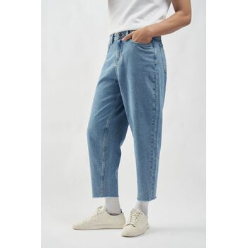 Quần jean trơn. CARROT form - 10S21DPA013