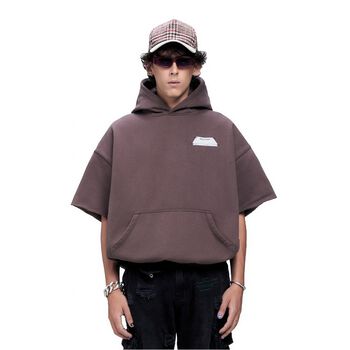 BEUTER® MOCHA SHORT SLEEVED HOODIE