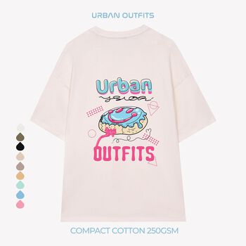 Áo Thun Tay Lỡ Form Rộng URBAN OUTFITS ATO153 Local Brand In Hình ver 2.0 Chất Vải 100% Compact Cotton 250GSM