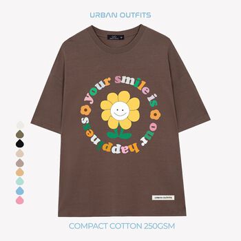 Áo Thun Tay Lỡ Form Rộng URBAN OUTFITS ATO141 Local Brand In Hình ver 2.0 Chất Vải 100% Compact Cotton 250GSM