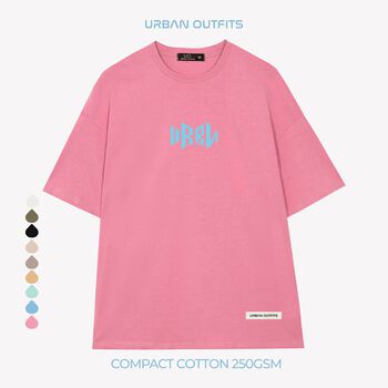 Áo Thun Tay Lỡ Form Rộng URBAN OUTFITS  ATO108 Local Brand In URBN 2019 ver 2.0 Chất Vải 100% Compact Cotton 250GSM Dầy