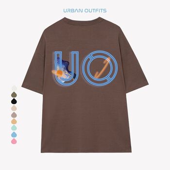 Áo Thun Tay Lỡ URBAN OUTFITS Form Rộng ATO135 Local Brand In Hình ver 2.0 Chất Vải 100% Compact Cotton 250GSM