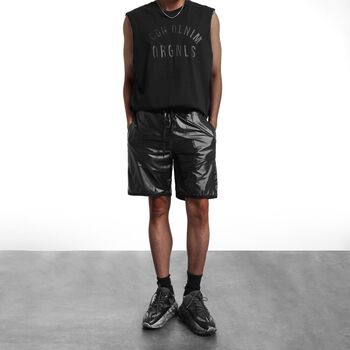 Quần Short Dù ICDN All Black Modern Look