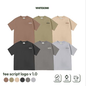 ÁO THUN TEE SCRIPT LOGO V1.0