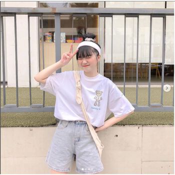 ÁO THUN TRẮNG FAMILY TEDDY ARMOUS UNISEX