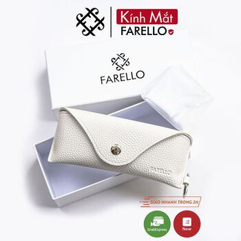Hộp đựng kính cao cấp bao da FARELLO
