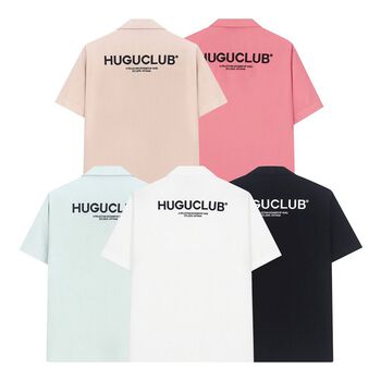 Áo sơ mi tay ngắn - Hugu Basic Shirt - vải lụa thoáng mát - unisex