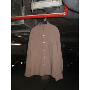 Áo sơ mi dài tay Ivankov Patch Pocket (Peanut)