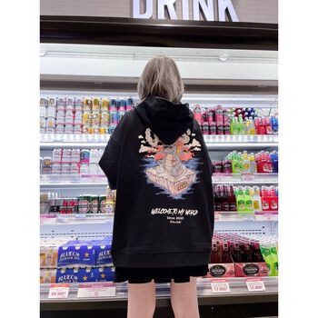 ÁO KHOÁC OTIS CLUB HOODIE DRAGON ĐEN