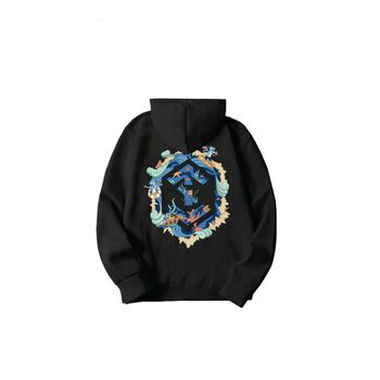 ÁO KHOÁC OTIS CLUB HOODIE SUMMER BEACH ĐEN