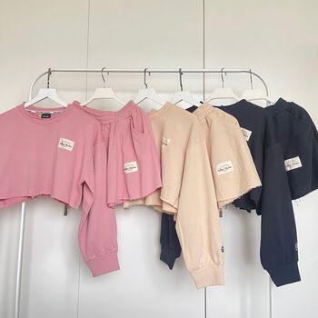 SET CROPTOP SWEATER