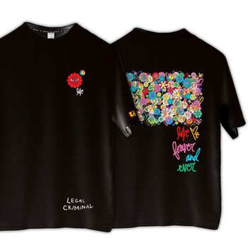 Love Happy Flowers (Áo in 2 mặt) V1