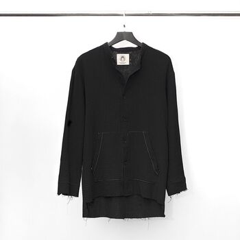 OS áo sơ mi cổ tàu unisex