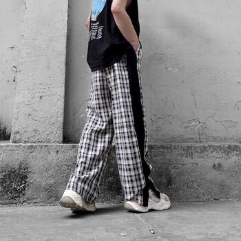 Quần Caro ống rộng OVERPANTS - SAIGONZUP