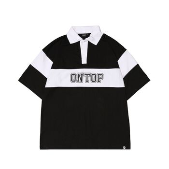 Áo polo form rộng nam nữ basic local brand ONTOP - Polo Baseball O18-T4