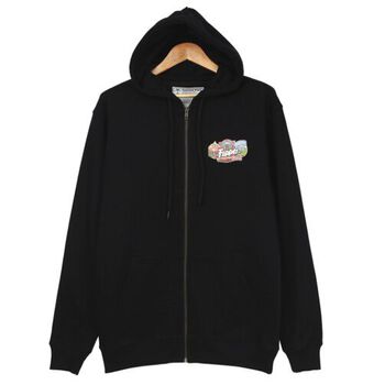 CAMP patch3 zip-up black FT0124