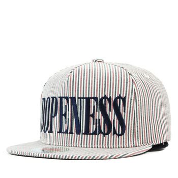 Nón Hiphop, mũ snapback Premi3r (DOPENESS GARDEN màu trắng đỏ xanh)