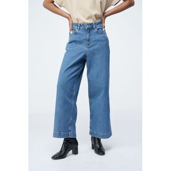 Quần jean trơn, straight crop - 10S22DPAW007