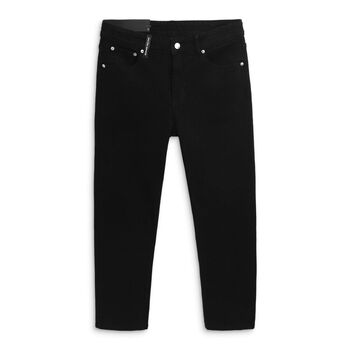 Quần Jean Nam SlimStraight Side Black , Chất Cotton Pha Spandex Thoải Mái , QJ003735,SOMEHOW
