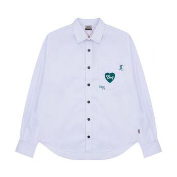 Áo sơ mi tay dài SWE OXFORD SHIRT form chuẩn dáng, thời trang độc đáo, phụ kiện khoác ngoài.