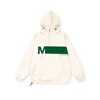 GREEN WAVE HOODIE HALFZIP MST