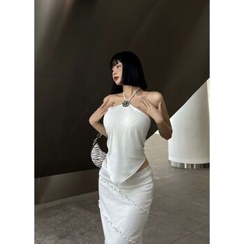 SET VÁY YẾM [TẶNG KÈM CÀI ÁO HOA HỒNG] (ATHENA SET)