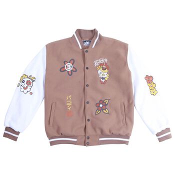 Áo khoác bomber varsity BIRDYBAG  unisex phong cách  streetwear