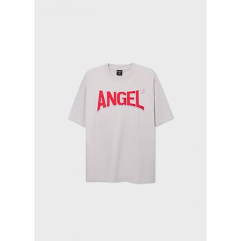 ÁO THUN “ANGEL” LOGO/ XÁM