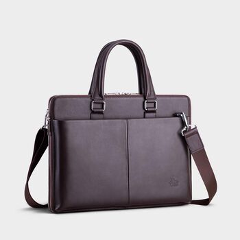 Cặp công sở nam da bò thật Lata CADA10