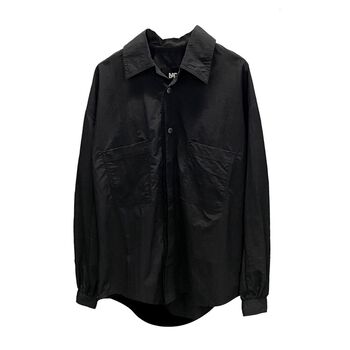 MAHU - ÁO SƠ MI DÙ OVERSIZE POLY