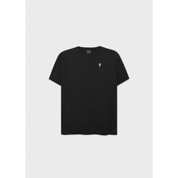 ÁO THUN BASIC *ANGEL* THÊU/ ĐEN