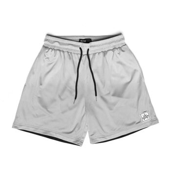 Grey Mesh Short