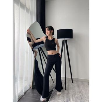 Quần Dài Ống Loe Tôn Dáng // 19DEGREES