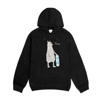 Áo hoodie LEVENTS My Animals Series Bear/ Black
