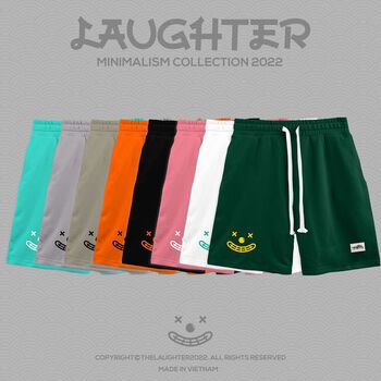 [The Laughter] - Minimalism Japan Collection Shorts - Quần Shorts Oversized Unisex 100% Cotton 8 màu